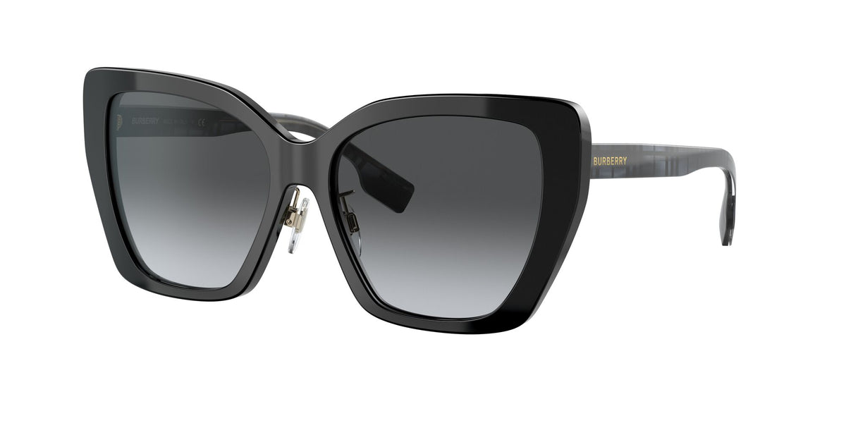 Burberry BE 4366F Black 
Polar Grey Gradient 55 
Plastic 
Plastic