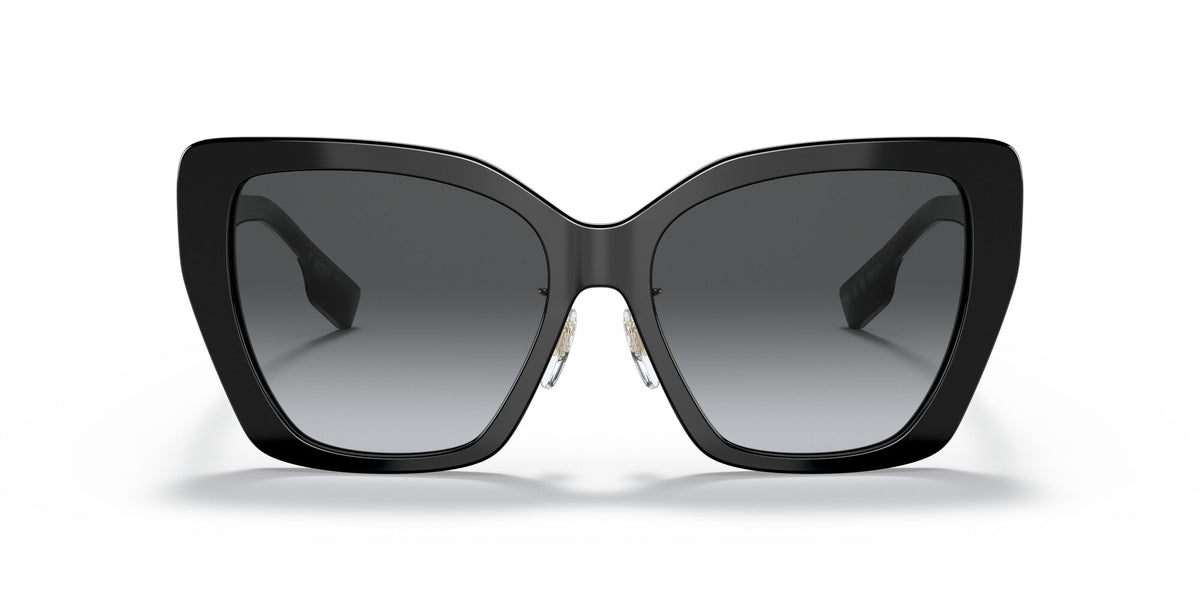 Burberry BE 4366F Black 
Polar Grey Gradient 55 
Plastic 
Plastic