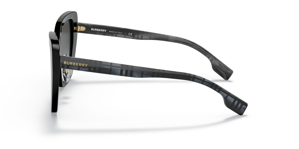 Burberry BE 4366F Black 
Polar Grey Gradient 55 
Plastic 
Plastic