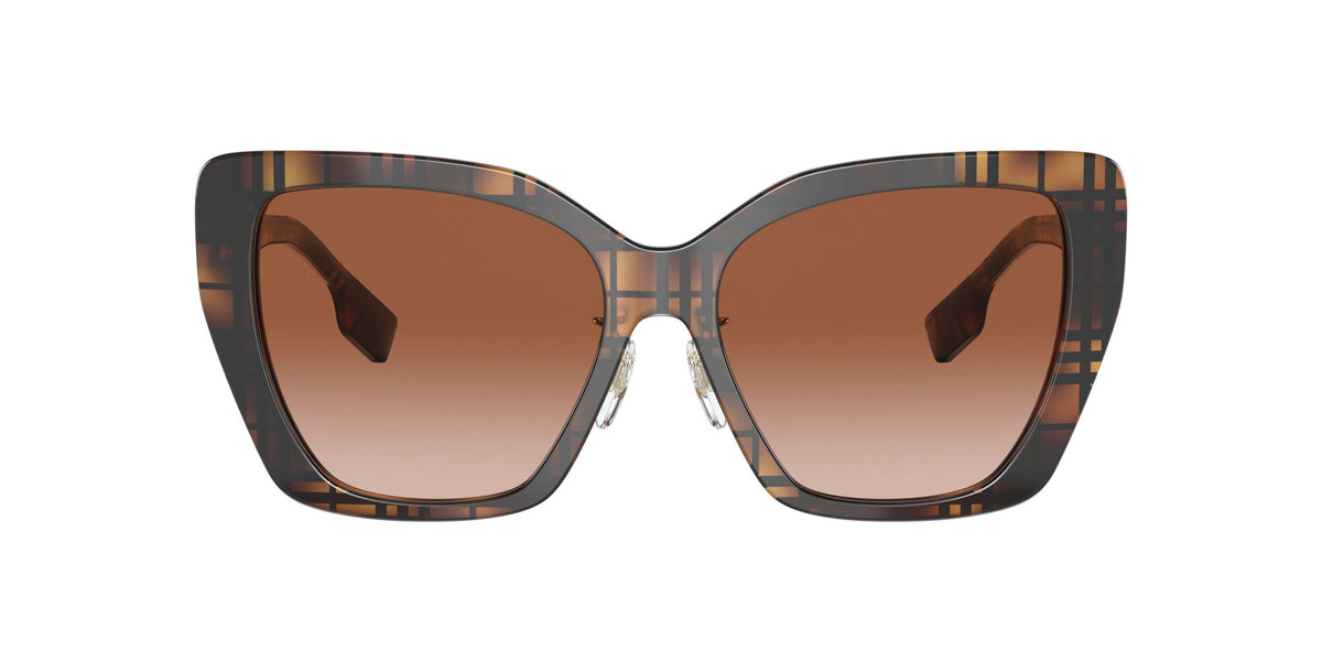 Burberry BE 4366F Top Check/Havana / Brown Gradient 55 / Plastic / Plastic