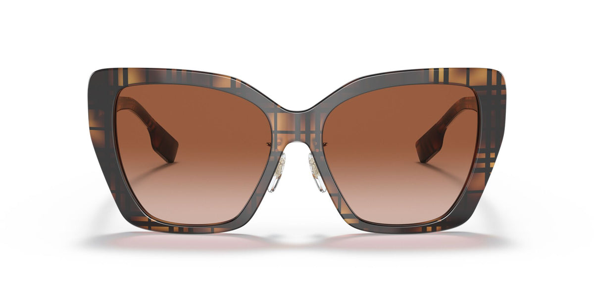 Burberry BE 4366F Top Check/Havana / Brown Gradient 55 / Plastic / Plastic