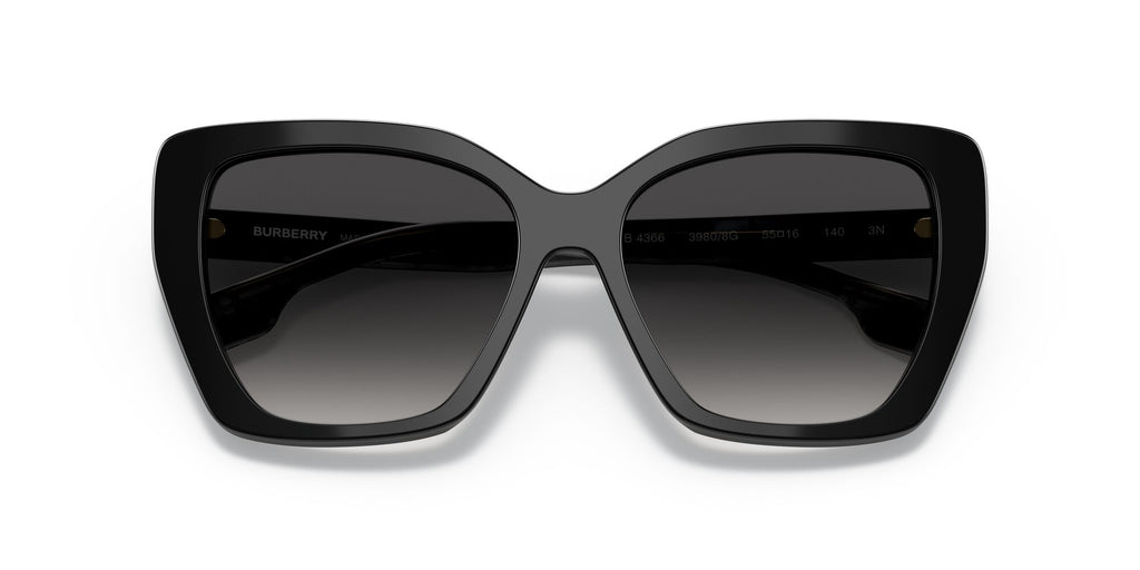 Burberry Tamsin 0BE4366 39808G 55 Black / Grey Gradient 55 / Plastic / Plastic