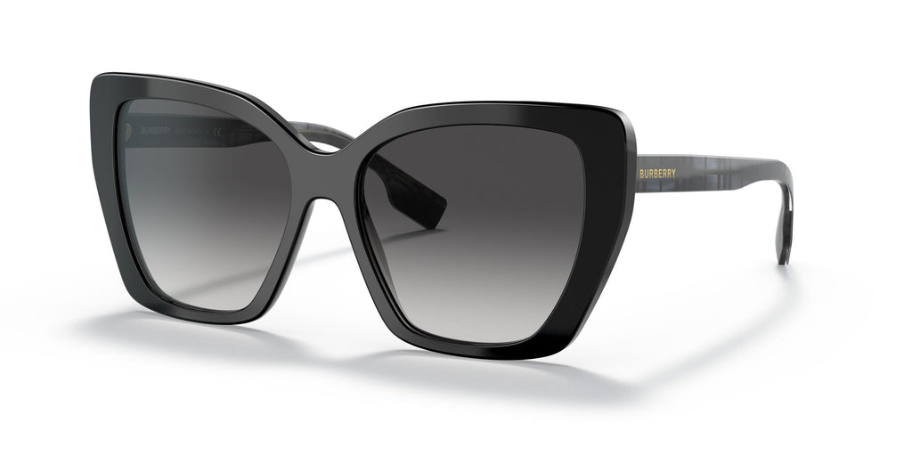 Burberry Tamsin 0BE4366 39808G 55 Black / Grey Gradient 55 / Plastic / Plastic