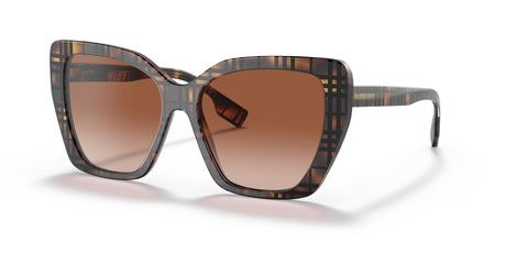 Burberry BE 4366 Top Check/Havana / Brown Gradient 55 / Plastic / Plastic