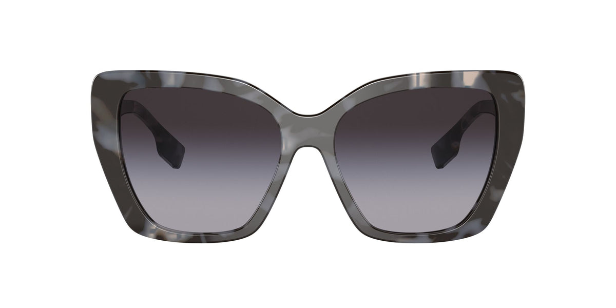 Burberry BE 4366 Top Check/Grey Havana / Grey Gradient 55 / Plastic / Plastic