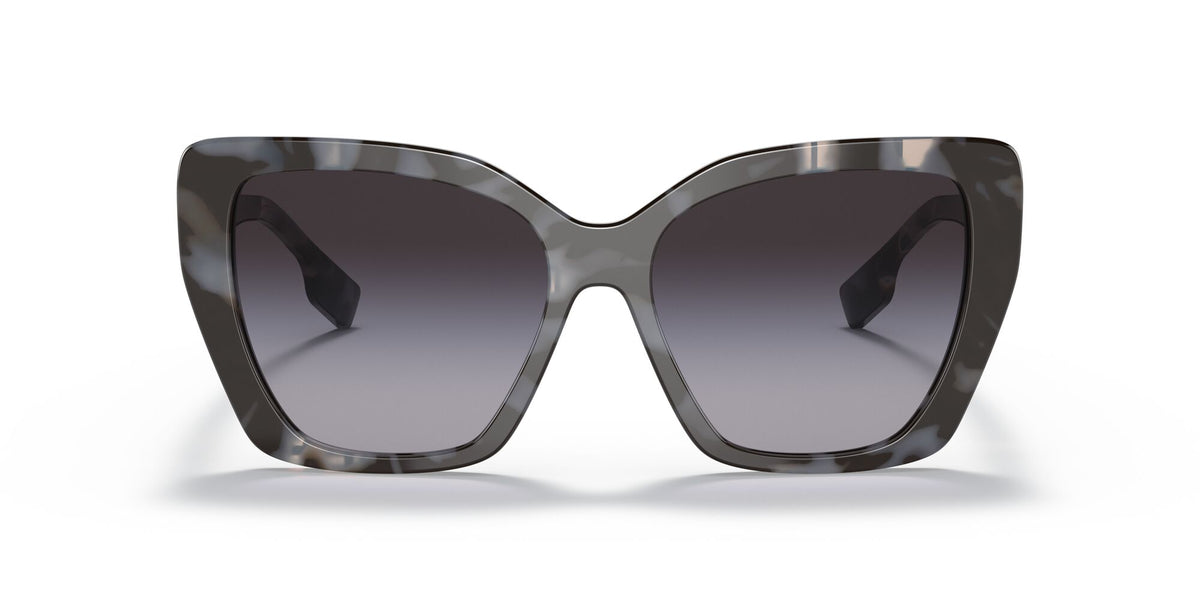 Burberry BE 4366 Top Check/Grey Havana / Grey Gradient 55 / Plastic / Plastic