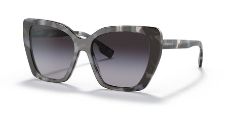 Burberry BE 4366 Top Check/Grey Havana / Grey Gradient 55 / Plastic / Plastic
