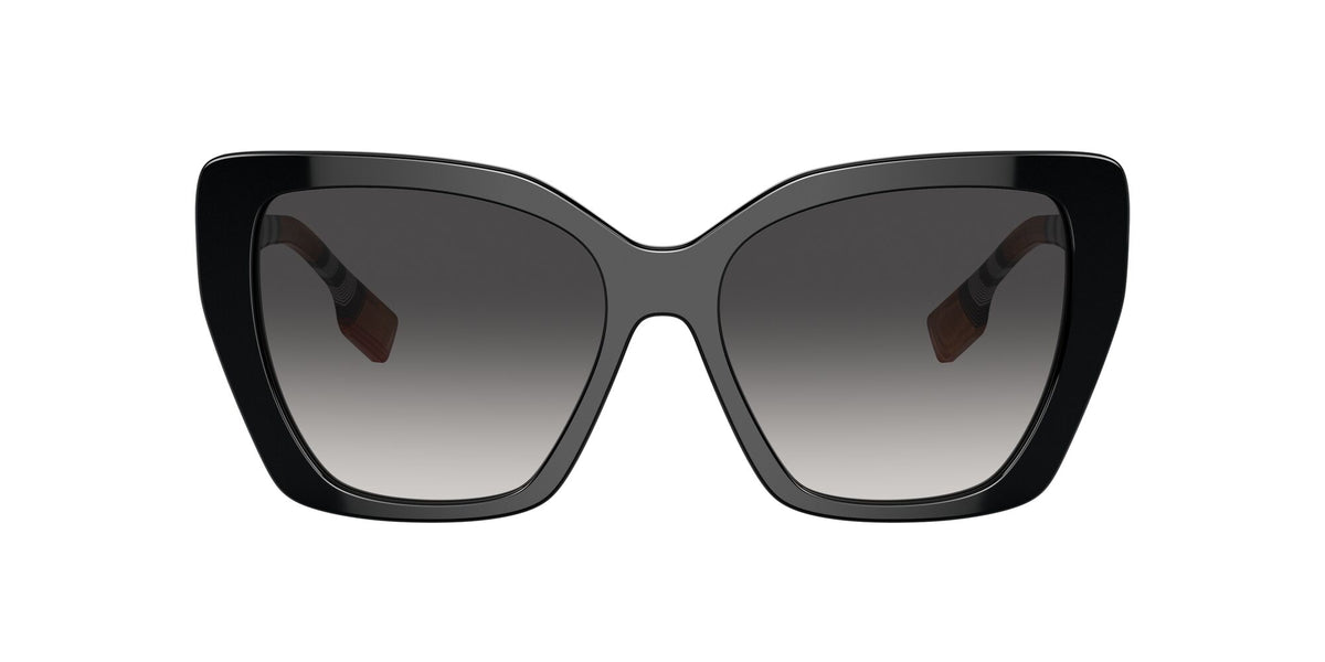 BE 4366 Burberry Tamsin Black / Gradient Grey 55 55 / Polyamide / Acetate / Acetate