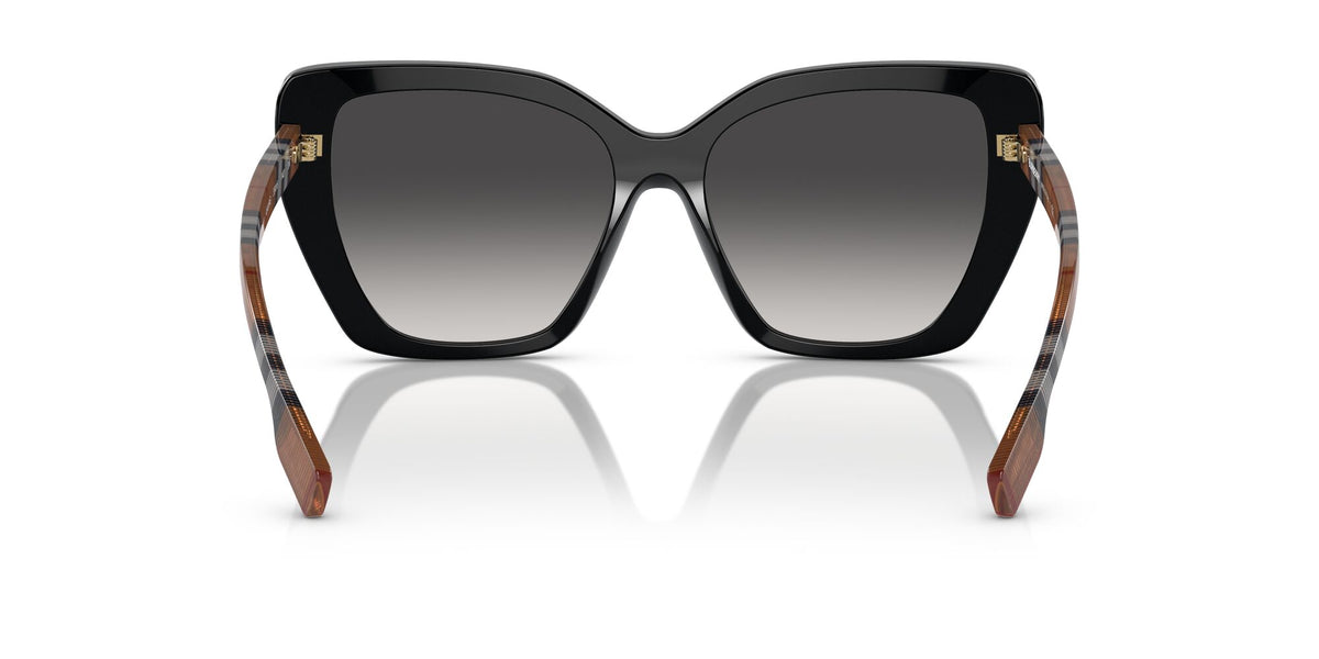 BE 4366 Burberry Tamsin Black / Gradient Grey 55 55 / Polyamide / Acetate / Acetate