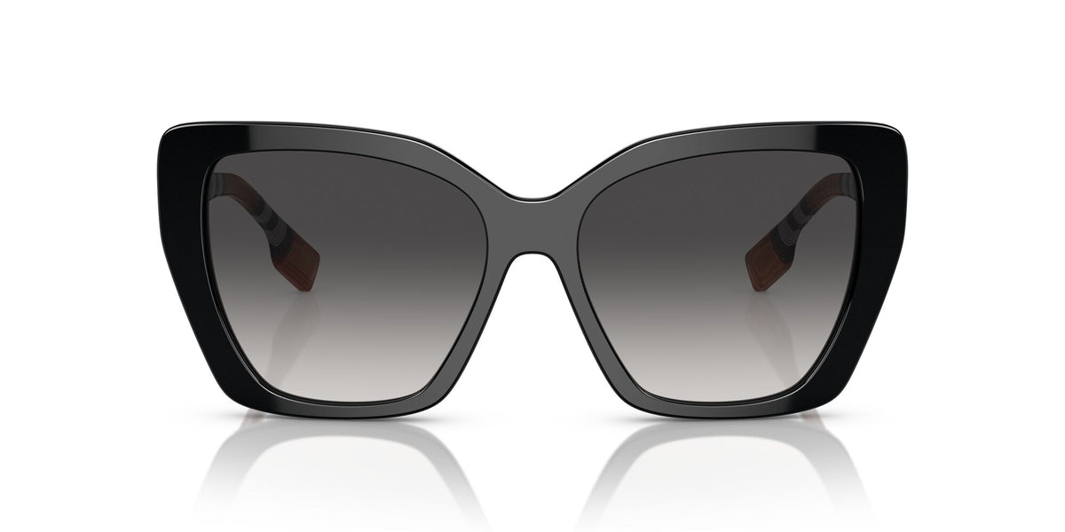 BE 4366 Burberry Tamsin Black / Gradient Grey 55 55 / Polyamide / Acetate / Acetate