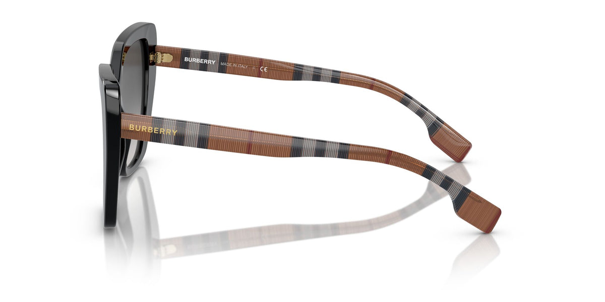 BE 4366 Burberry Tamsin Black / Gradient Grey 55 55 / Polyamide / Acetate / Acetate