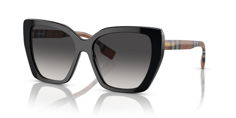 BE 4366 Burberry Tamsin Black / Gradient Grey 55 55 / Polyamide / Acetate / Acetate