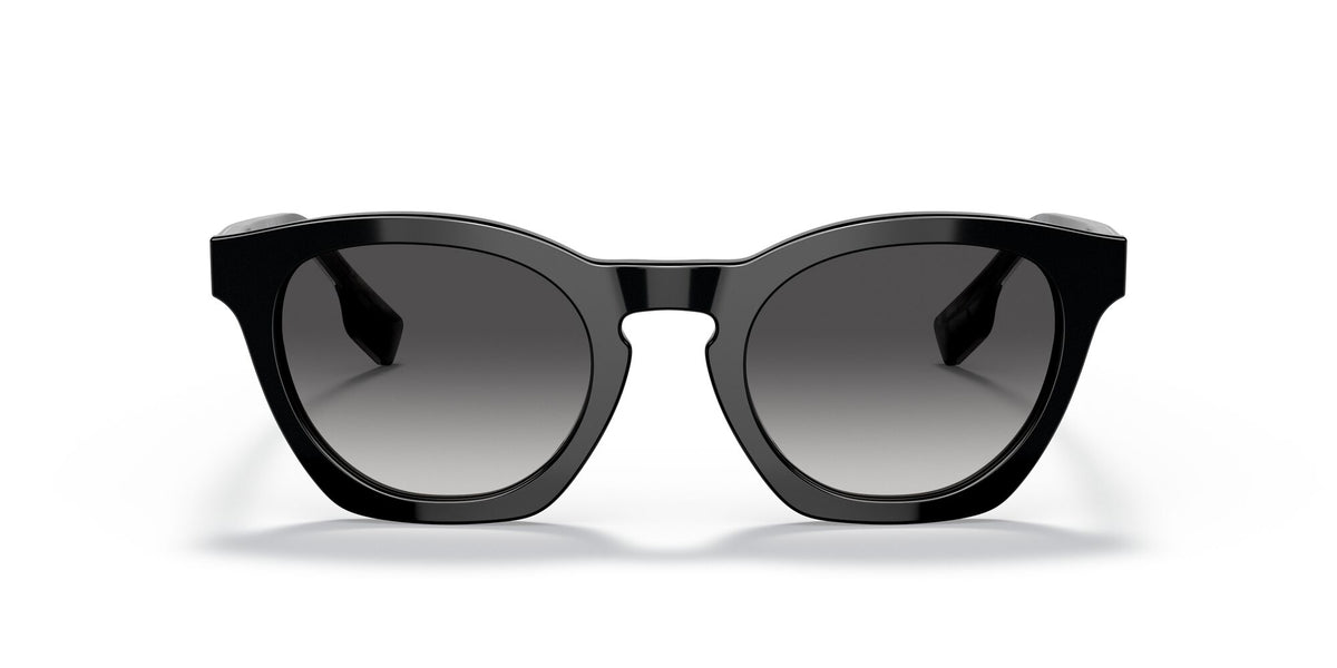 Burberry Yvette 0BE4367 39808G 49 Black / Grey Gradient 49 / Plastic / Plastic