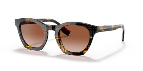 Burberry BE 4367 Top Check/Striped Brown / Brown Gradient 49 / Plastic / Plastic