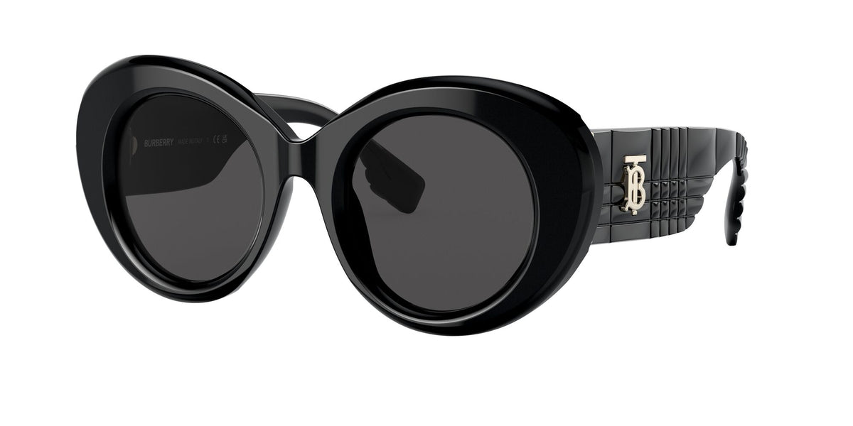Burberry Margot 0BE4370U 300187 49 Black / Dark Grey 49 / Plastic / Plastic
