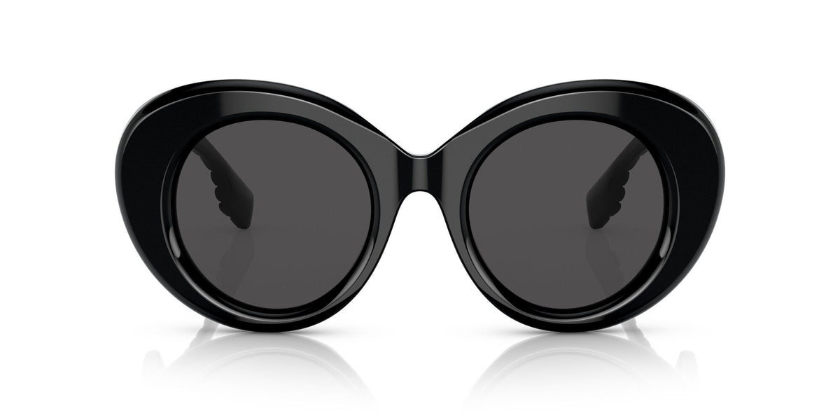 Burberry Margot 0BE4370U 300187 49 Black / Dark Grey 49 / Plastic / Plastic