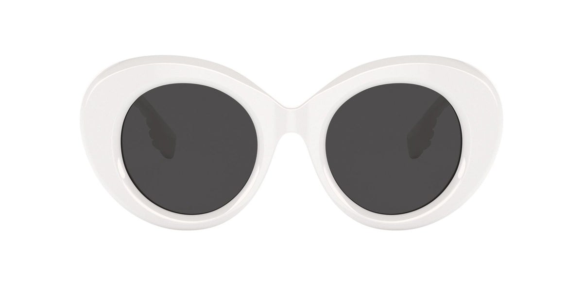 Burberry BE 4370U White / Dark Grey 49 / Plastic / Plastic