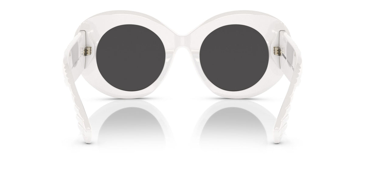 Burberry BE 4370U White / Dark Grey 49 / Plastic / Plastic