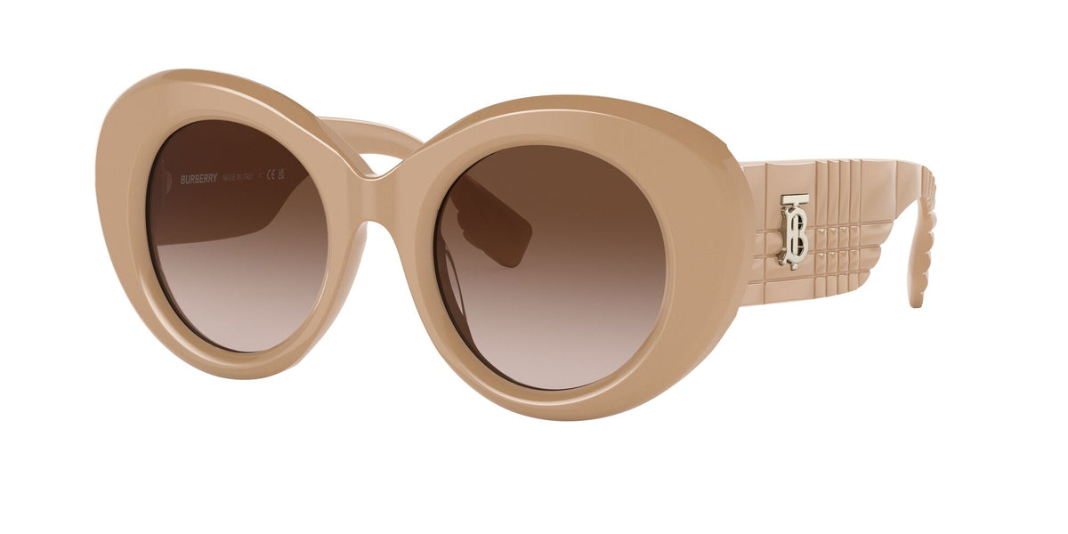 Burberry Margot 0BE4370U 399013 49 Beige / Brown Gradient 49 / Polyamide Bio / Acetate / Injected