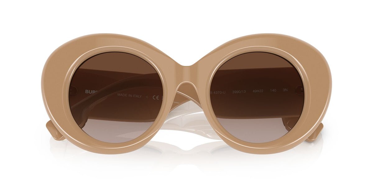 Burberry Margot 0BE4370U 399013 49 Beige / Brown Gradient 49 / Polyamide Bio / Acetate / Injected