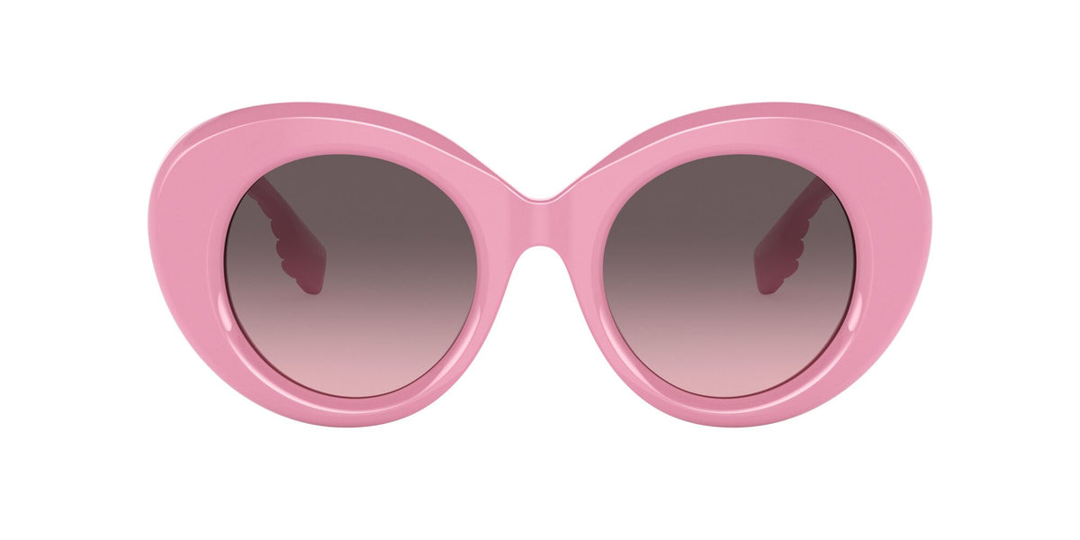 Burberry BE 4370U Pink / Rose Gradient Grey 49 / Plastic / Plastic