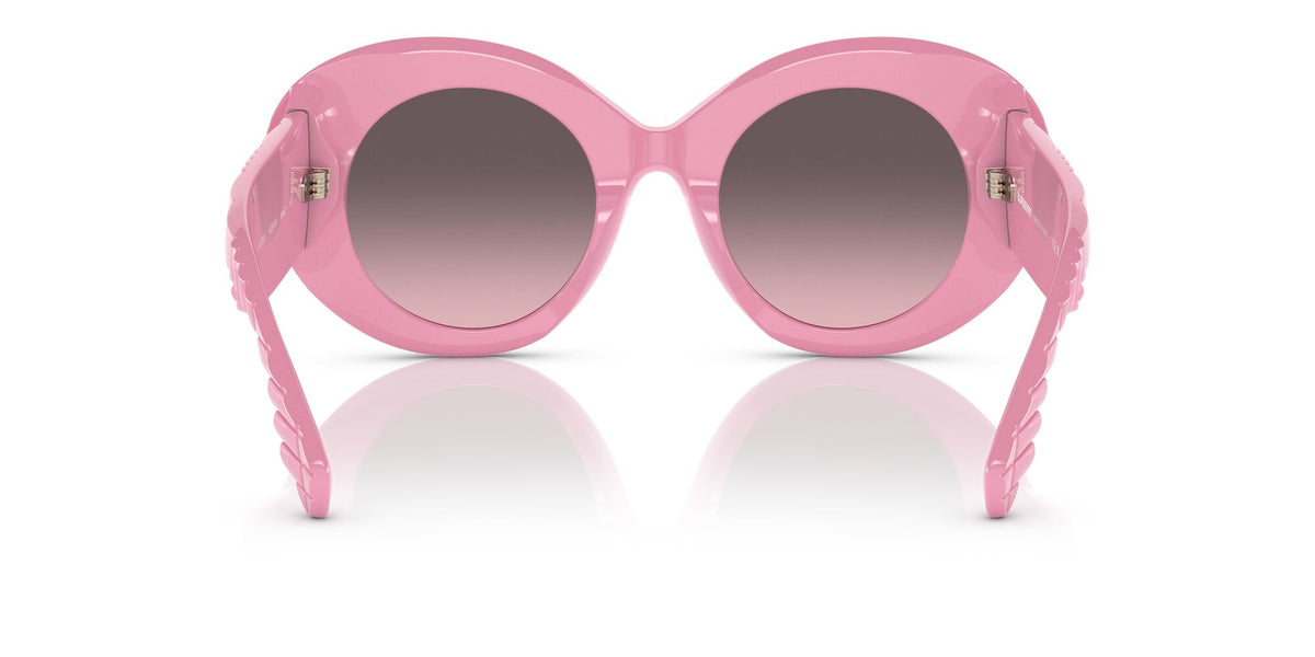 Burberry BE 4370U Pink / Rose Gradient Grey 49 / Plastic / Plastic