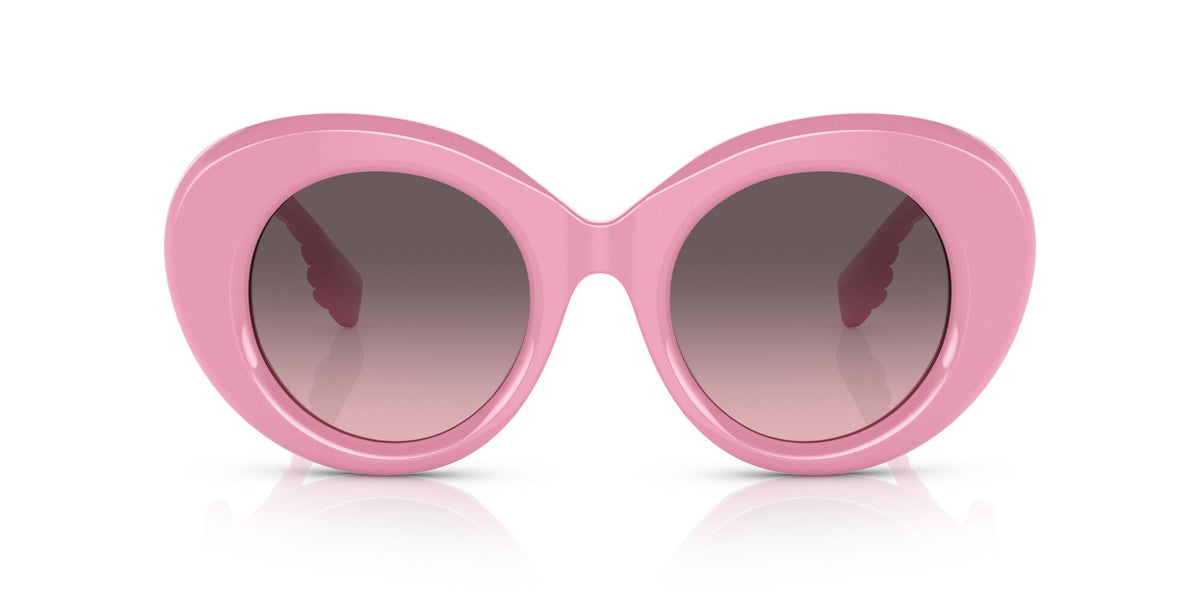 Burberry BE 4370U Pink / Rose Gradient Grey 49 / Plastic / Plastic