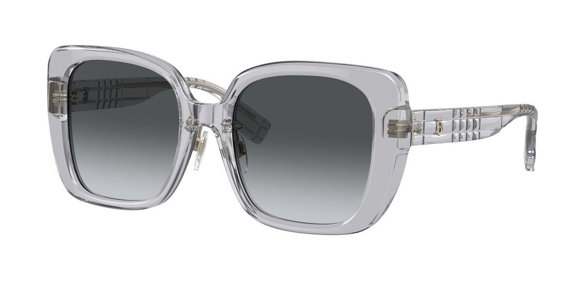 BE 4371F Burberry Helena Grey 
Polar Grey Gradient 54 54 
Cr39 
Acetate 
Molded