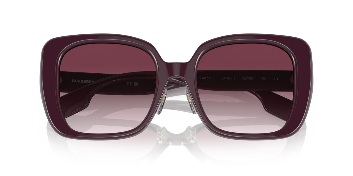 Burberry BE 4371F Bordeaux / Violet Gradient 54 / Plastic / Plastic