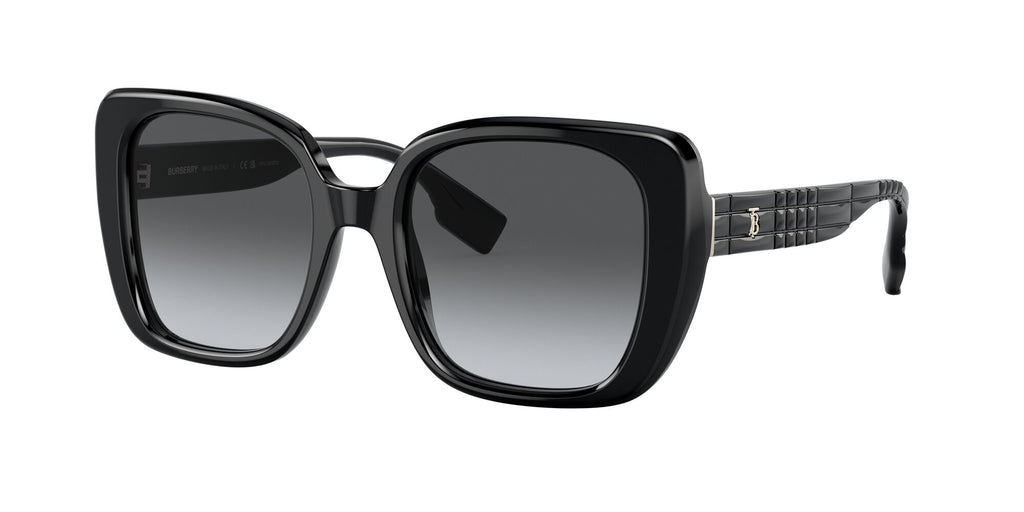 Burberry Helena 0BE4371 3001T3 52 Black / Grey Polarised 52 / Plastic / Plastic