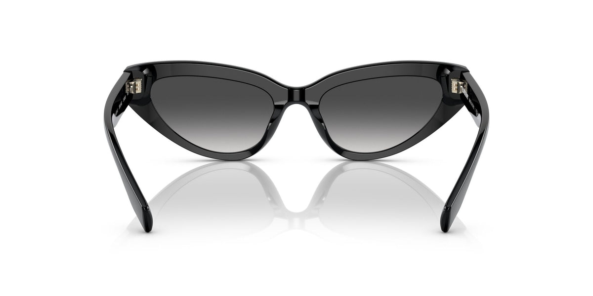Burberry Debbie 0BE4373U 30018G 54 Black / Grey Gradient 54 / Plastic / Plastic