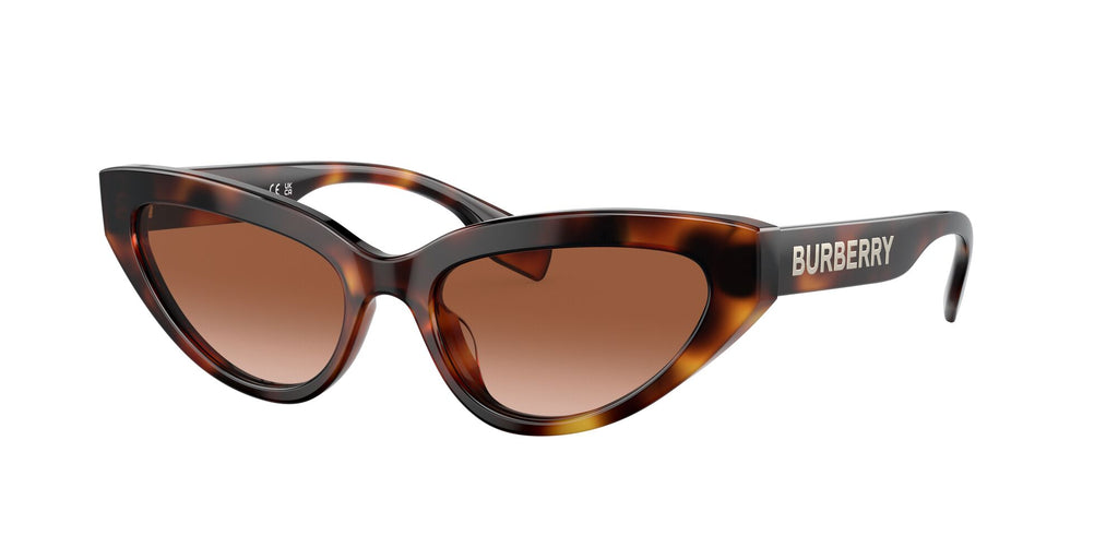 Burberry BE 4373U Light Havana / Brown Gradient 54 / Plastic / Plastic