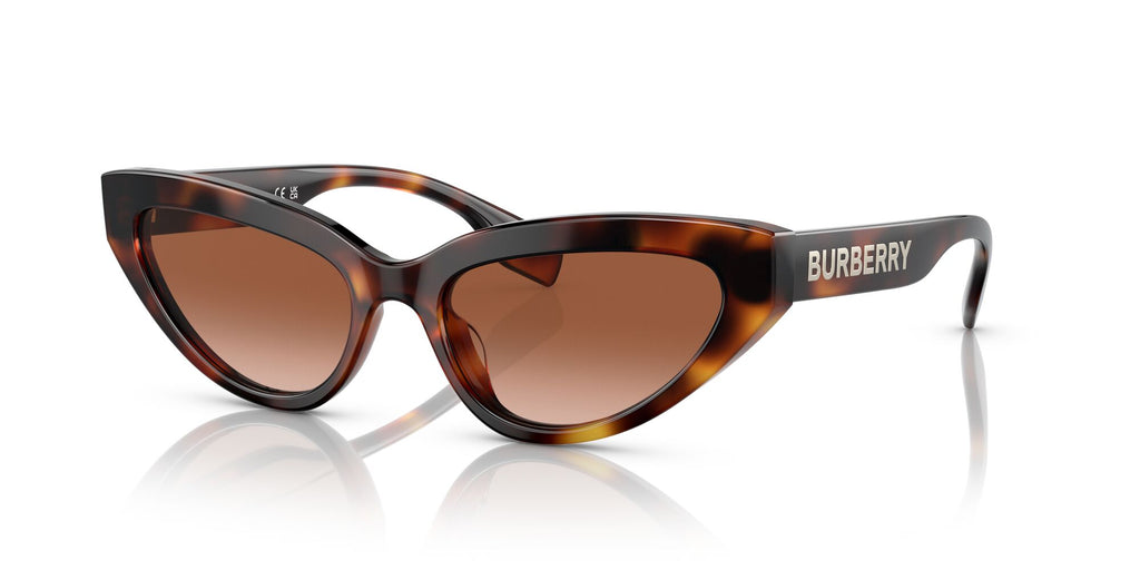 Burberry BE 4373U Light Havana / Brown Gradient 54 / Plastic / Plastic