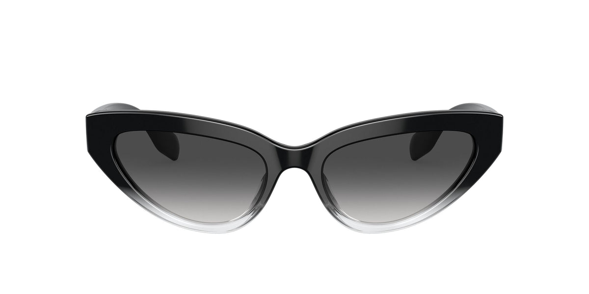BE 4373U Burberry Debbie Black / Grey Gradient 54 54 / Polyamide Bio / Acetate / Injected