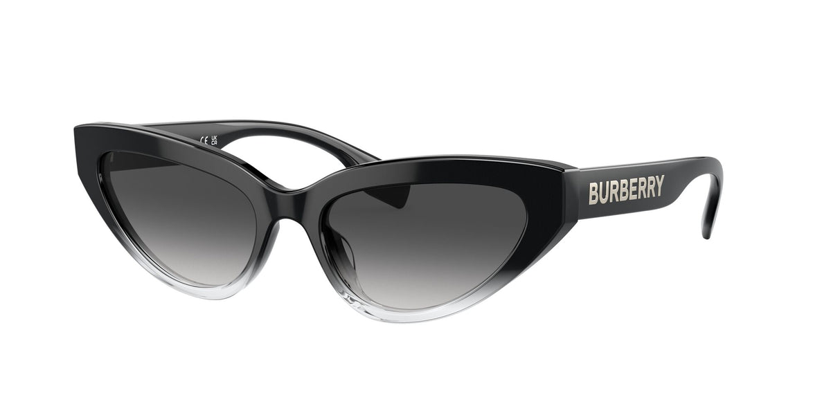 BE 4373U Burberry Debbie Black / Grey Gradient 54 54 / Polyamide Bio / Acetate / Injected