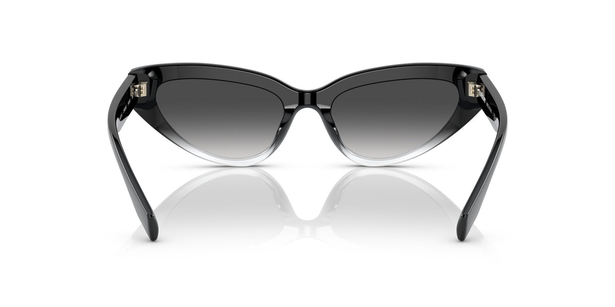 BE 4373U Burberry Debbie Black / Grey Gradient 54 54 / Polyamide Bio / Acetate / Injected