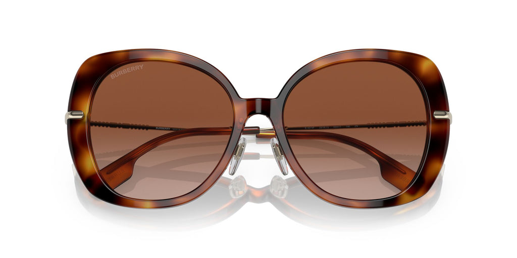 Burberry Eugenie 0BE4374F 331613 55 Light Havana / Brown Gradient 55 / Plastic / Metal