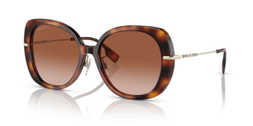 Burberry Eugenie 0BE4374F 331613 55 Light Havana / Brown Gradient 55 / Plastic / Metal