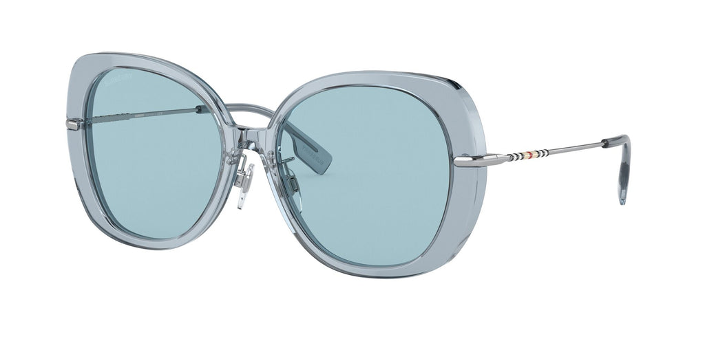 Burberry BE 4374F Azure / Blue 55 / Plastic / Metal