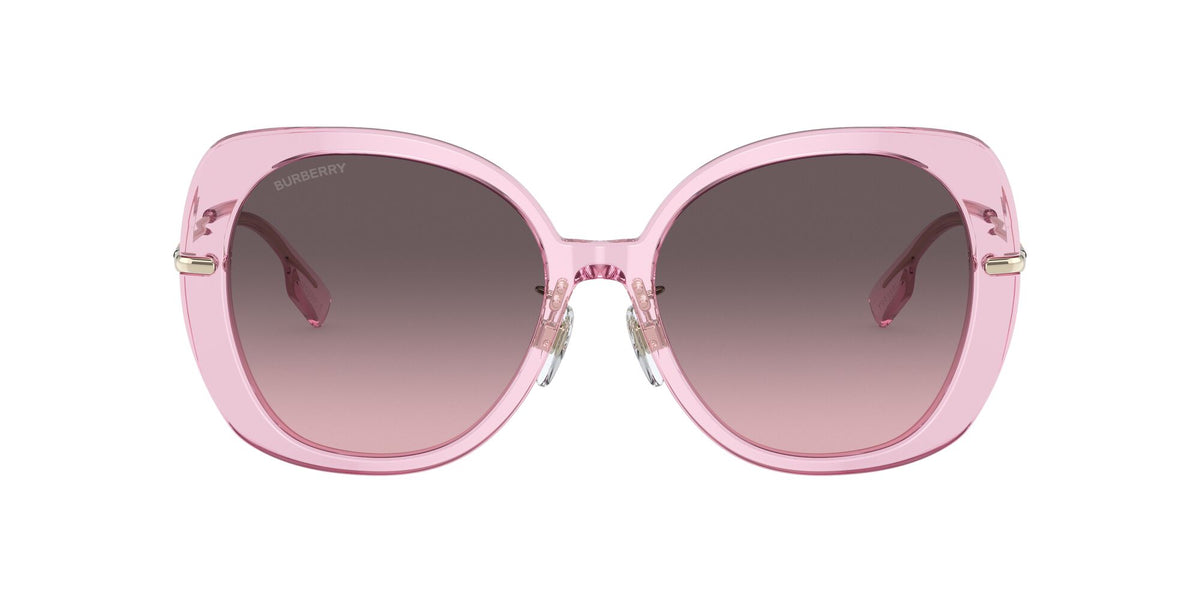 Burberry Eugenie 0BE4374F 40245M 55 Pink / Rose Gradient Grey 55 / Plastic / Metal