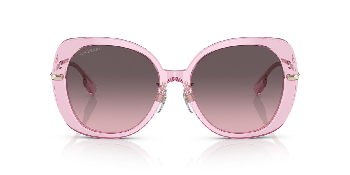 Burberry Eugenie 0BE4374F 40245M 55 Pink / Rose Gradient Grey 55 / Plastic / Metal