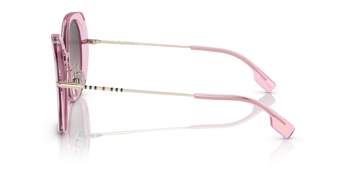 Burberry Eugenie 0BE4374F 40245M 55 Pink / Rose Gradient Grey 55 / Plastic / Metal