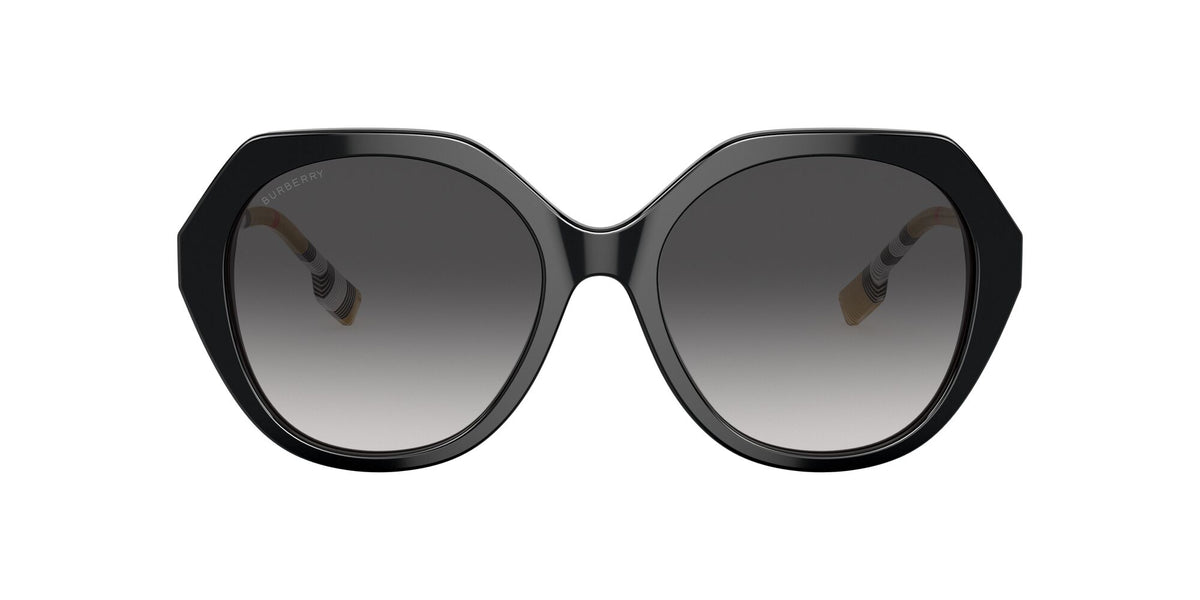 Burberry Vanessa 0BE4375F 38538G 57 Black / Grey Gradient 57 / Plastic / Plastic