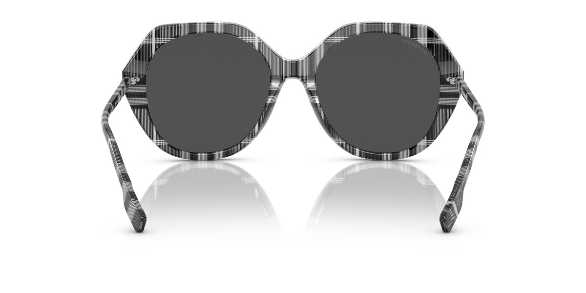 Burberry Vanessa 0BE4375F 400487 57 Check White/Black / Dark Grey 57 / Plastic / Plastic