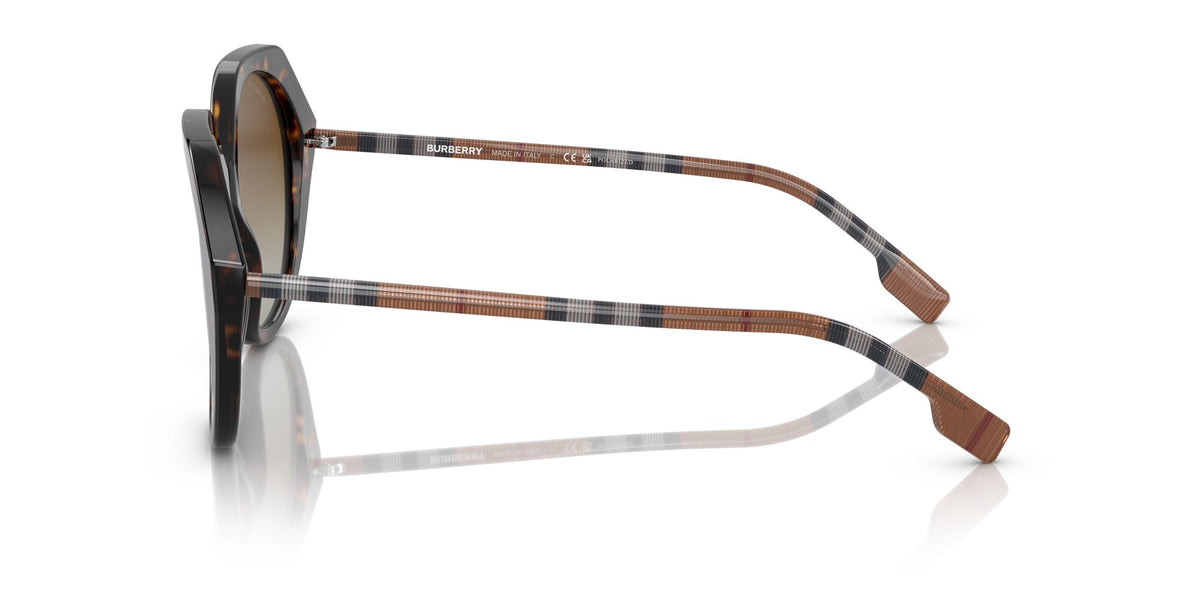 Burberry BE 4375F Dark Havana 
Sfumato Marrone Polar 57 
Plastic 
Plastic