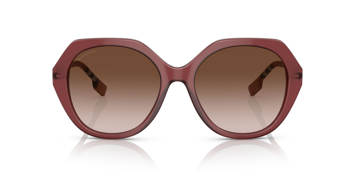 Burberry BE 4375F Bordeaux / Brown Gradient 57 / Plastic / Plastic