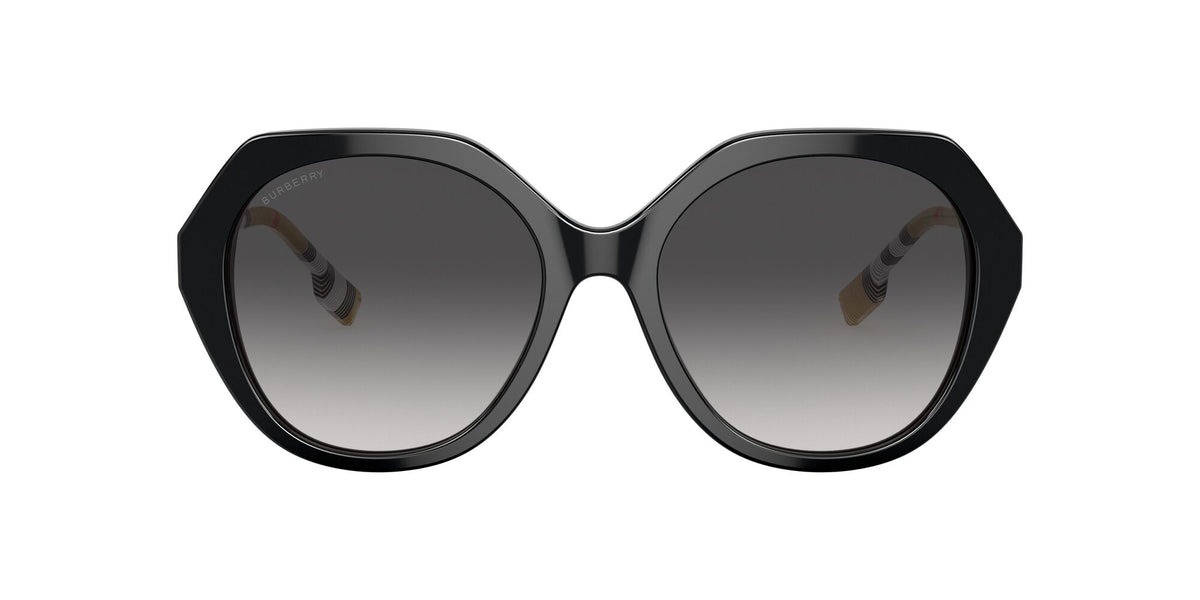 Burberry Vanessa 0BE4375 38538G 55 Black / Grey Gradient 55 / Plastic / Plastic