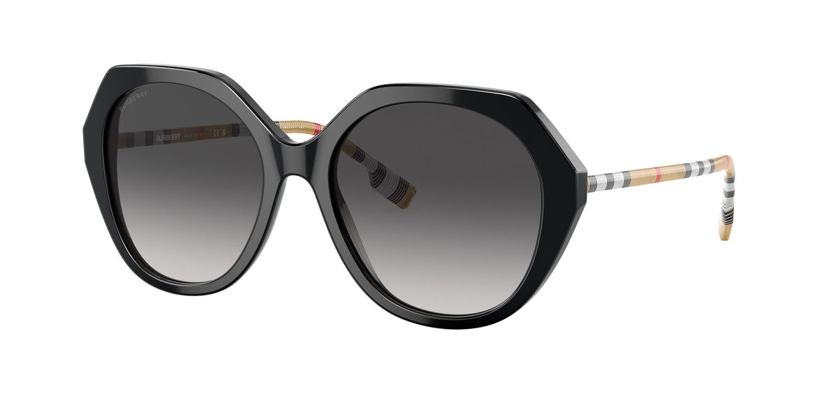Burberry Vanessa 0BE4375 38538G 55 Black / Grey Gradient 55 / Plastic / Plastic