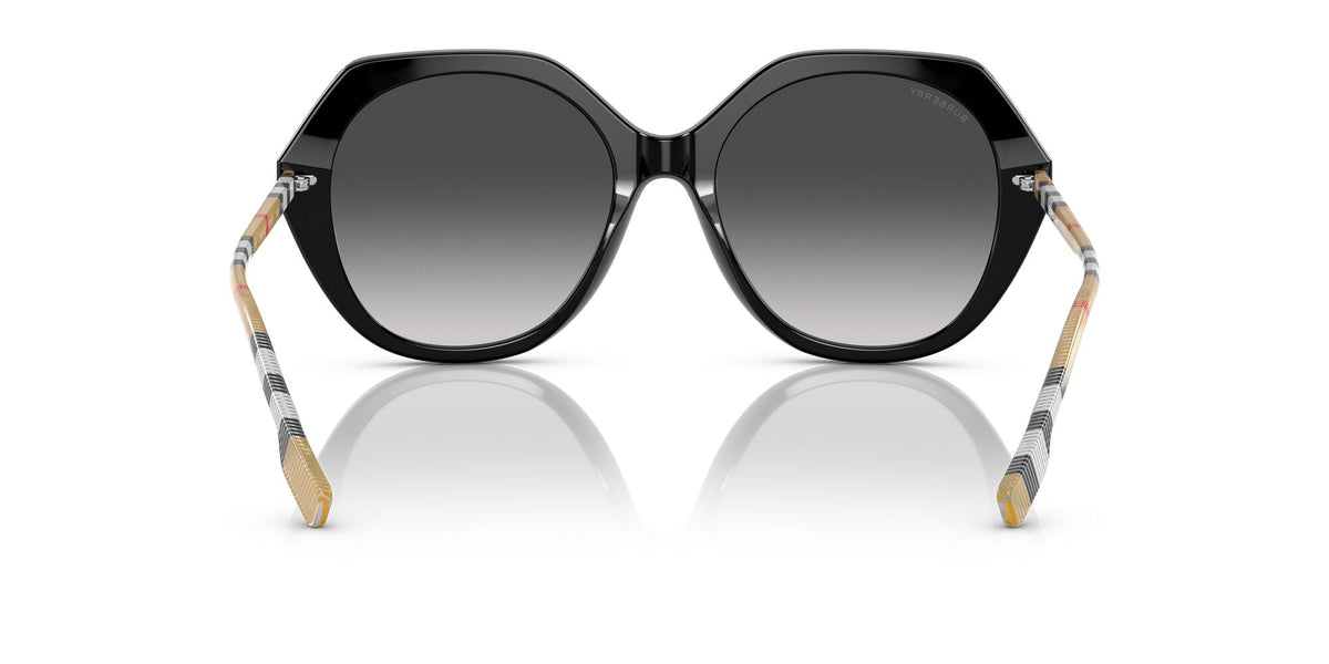 Burberry Vanessa 0BE4375 38538G 55 Black / Grey Gradient 55 / Plastic / Plastic