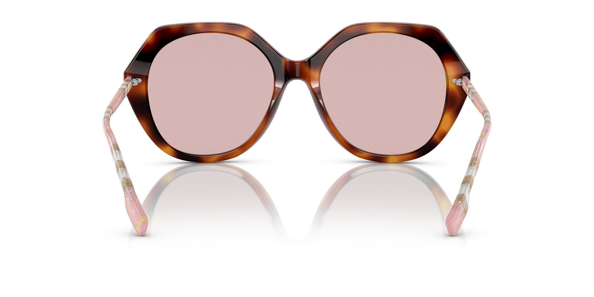 Burberry BE 4375 Light Havana / Pink 55 / Plastic / Plastic